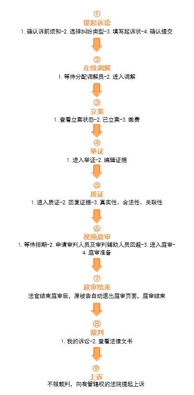 杭州互联网法院诉讼平台审理规程（全文）